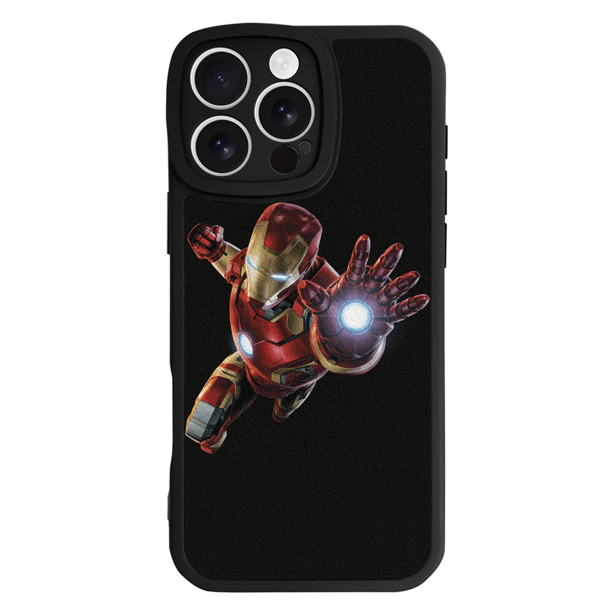 （画像用） アベンジャーズ The Avengers 【iPhone 16シリーズ対応】シリコンスマホケース（レザー調） 材質：シリコン